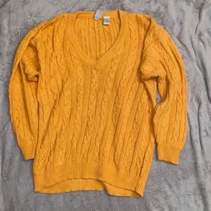 Mustard Cashmere Sweater